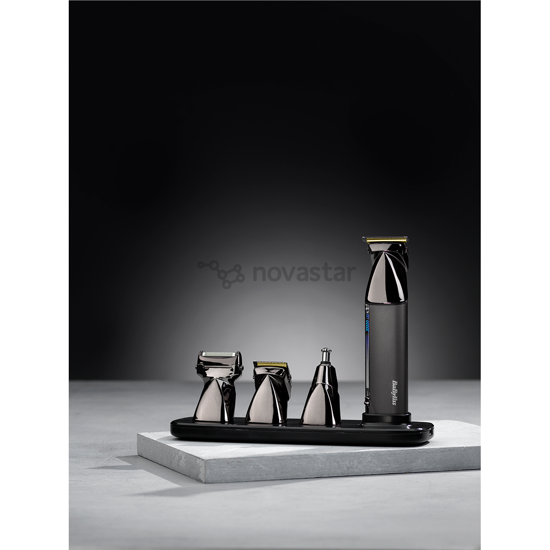 BaByliss Super-X Metal, 15 in 1, juodas - Kūno skustuvas
