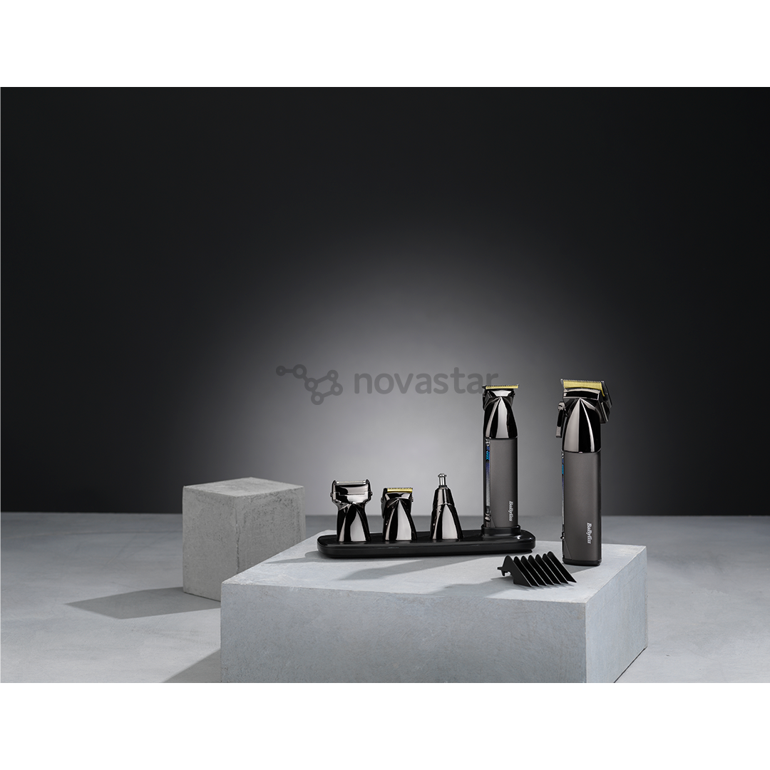 BaByliss Super-X Metal, 15 in 1, juodas - Kūno skustuvas