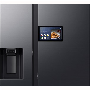 Samsung Bespoke AI Home, NoFrost, 621 L, aukštis 179 cm, juodas - SBS Šaldytuvas
