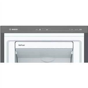 Bosch, Series 4, NoFrost, 242 л, высота 186 см, черный - Морозильник