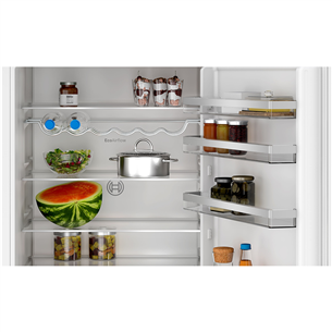 Bosch, Series 4, NoFrost, 383 L, height 194 cm - Built-in refrigerator