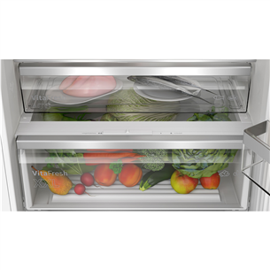 Bosch, Series 4, NoFrost, 383 L, height 194 cm - Built-in refrigerator