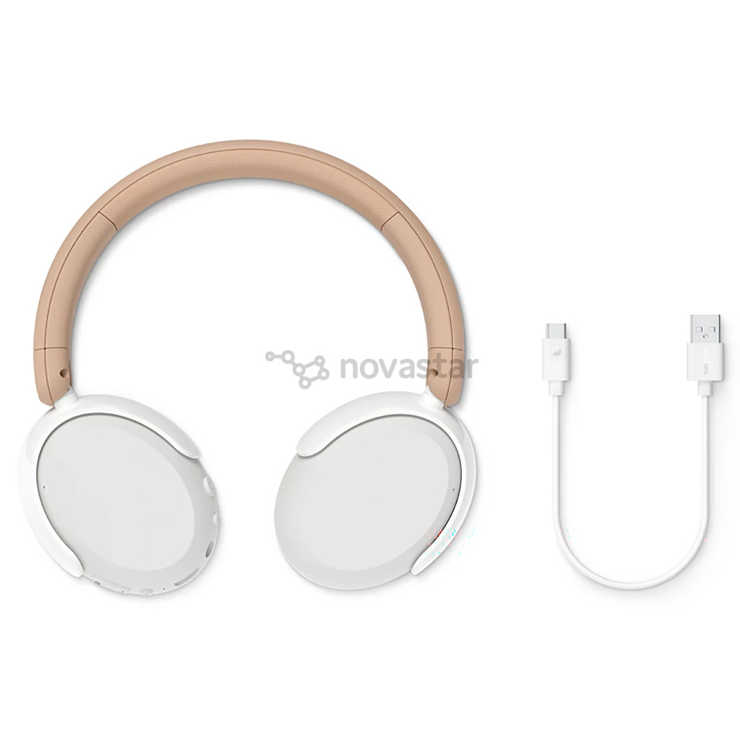 Philips TAK5500, активное шумоподавление, белый - Беспроводные детские наушники