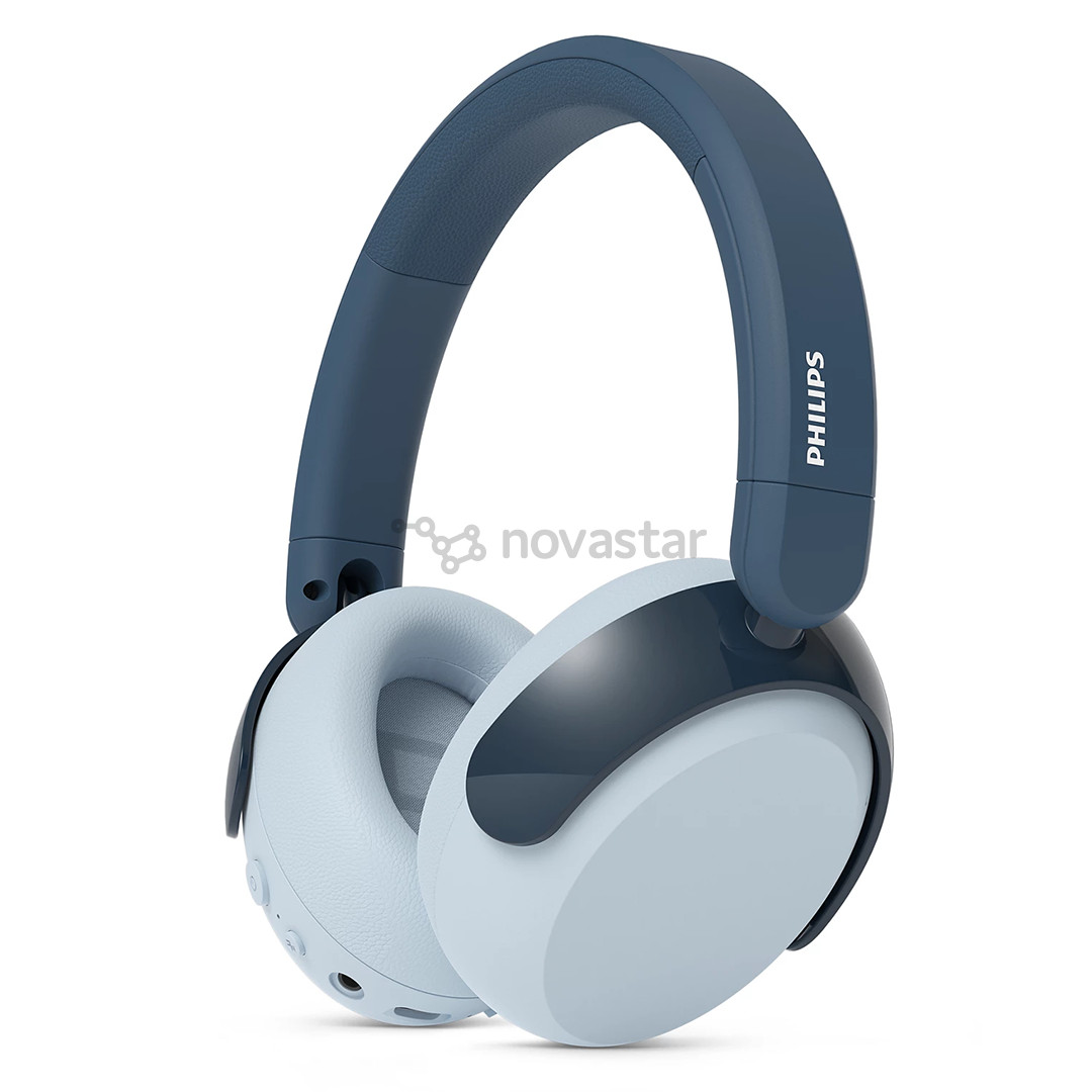 Philips TAK5500, active noise-cancelling, real teal - Wireless headphones for kids