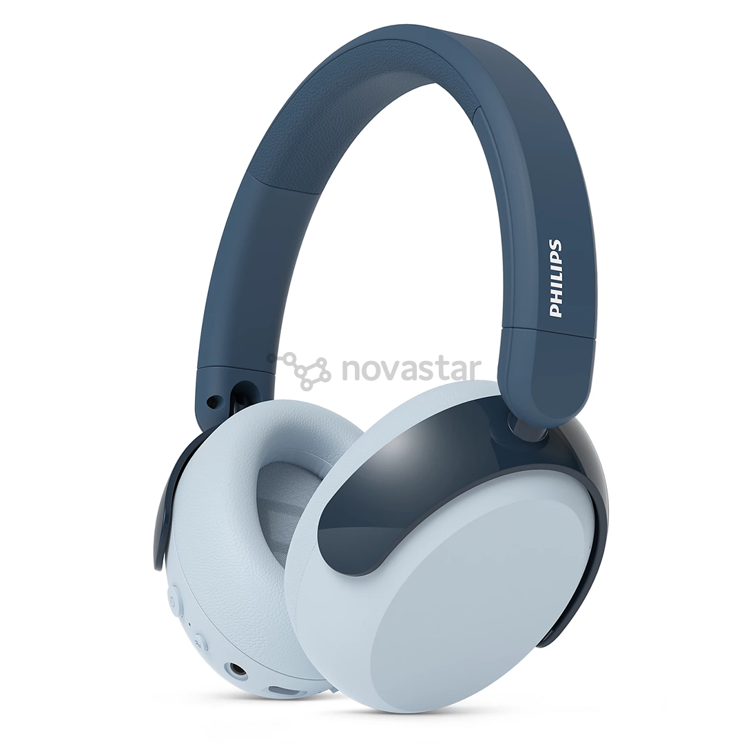 Philips TAK5500, активное шумоподавление, голубой - Беспроводные детские наушники