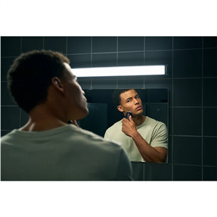 Philips Shaver Series 5000 Wet & Dry, raudona/juoda - Barzdaskutė