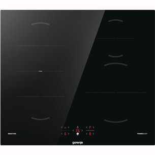 Gorenje, plotis 59,5 cm, berėmė, juoda - Įmontuojama indukcinė kaitlentė GI621FMC