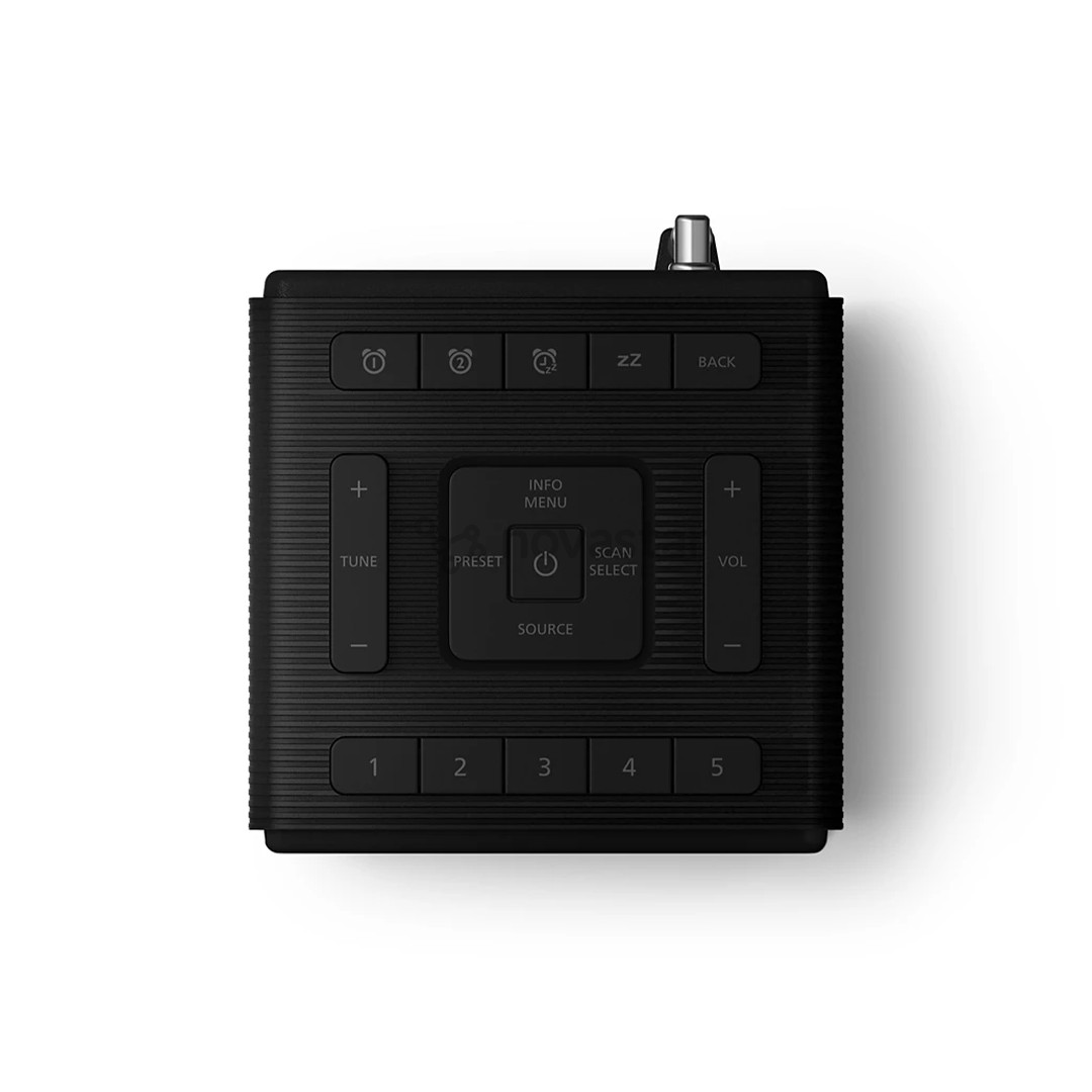 Philips TAR5100, DAB+, juodas - Radijo žadintuvas