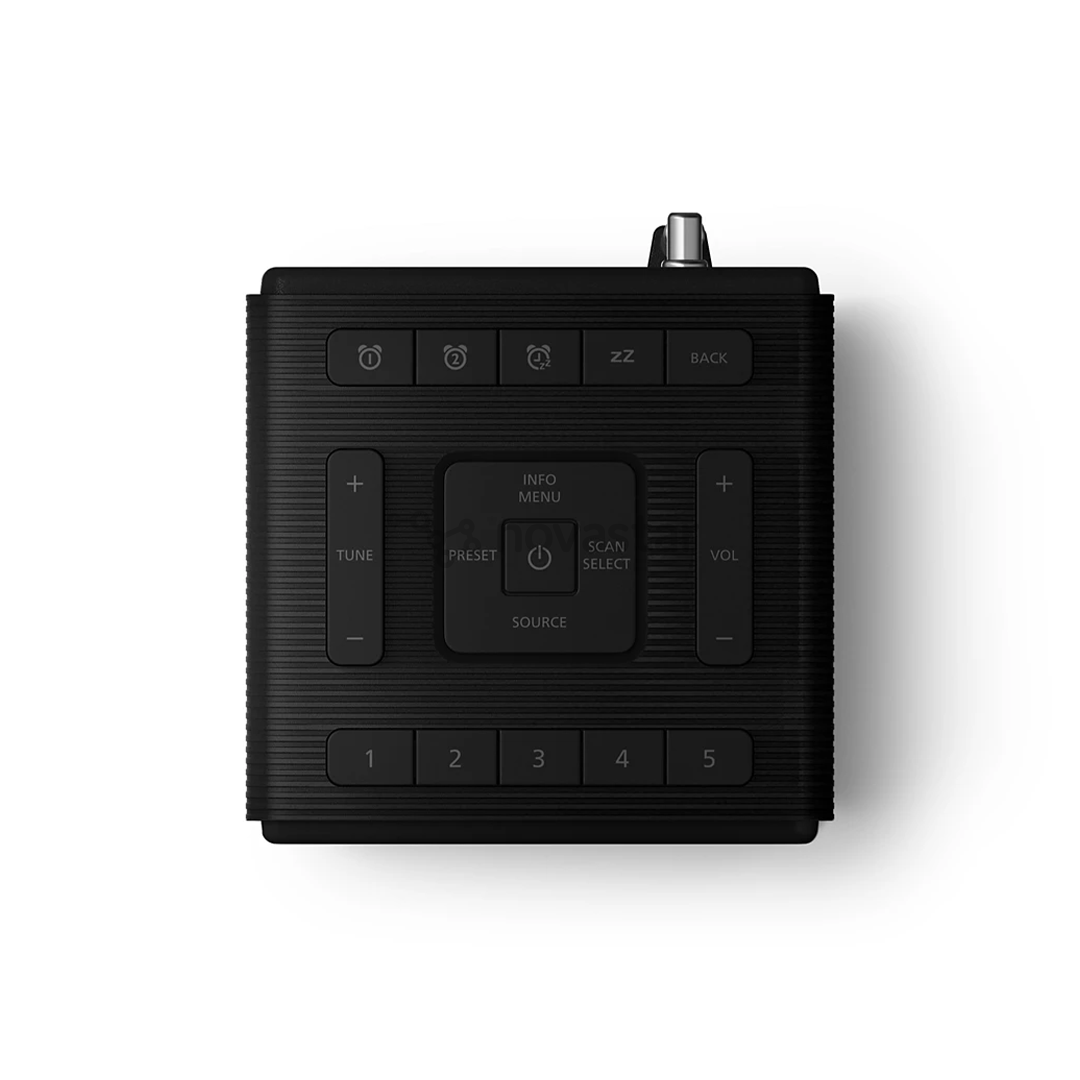 Philips TAR5100, DAB+, черный - Радиочасы