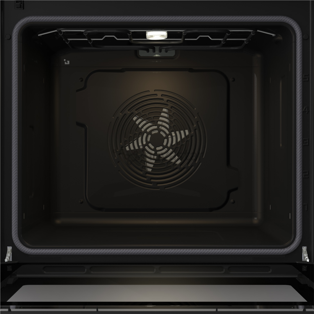 Gorenje, 77 л, пиролитическая очистка, черный - Интегрируемый духовой шкаф