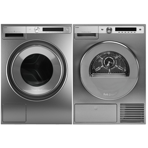 Asko, 9 kg + 8 kg - Washing machine + clothes dryer W6098X.S/3+T608HX.S