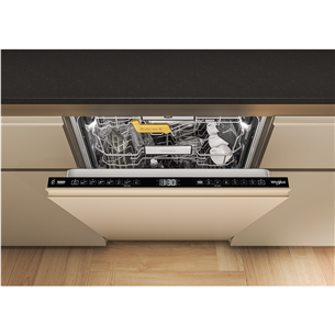 Whirlpool, 6th Sense, 15 комплектов посуды, ширина 60 см - Интегрируемая посудомоечная машина