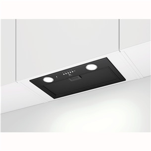 Electrolux, 600 m³/val., plotis 53 cm, juodas - Įmontuojamas gartraukis CFG526R