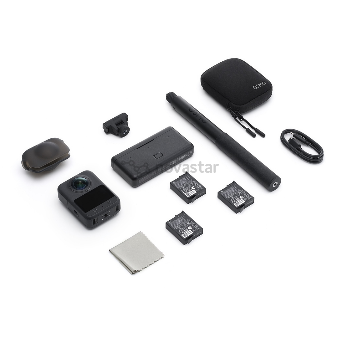 Dji Osmo 360 Adventure Combo, черный - Экшн-камера