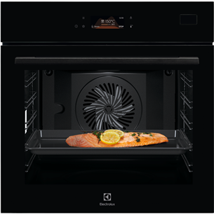 Electrolux 800 Series MealAssist, 70 л, черный - Интегрируемый паровой духовой шкаф LOB8S38Z