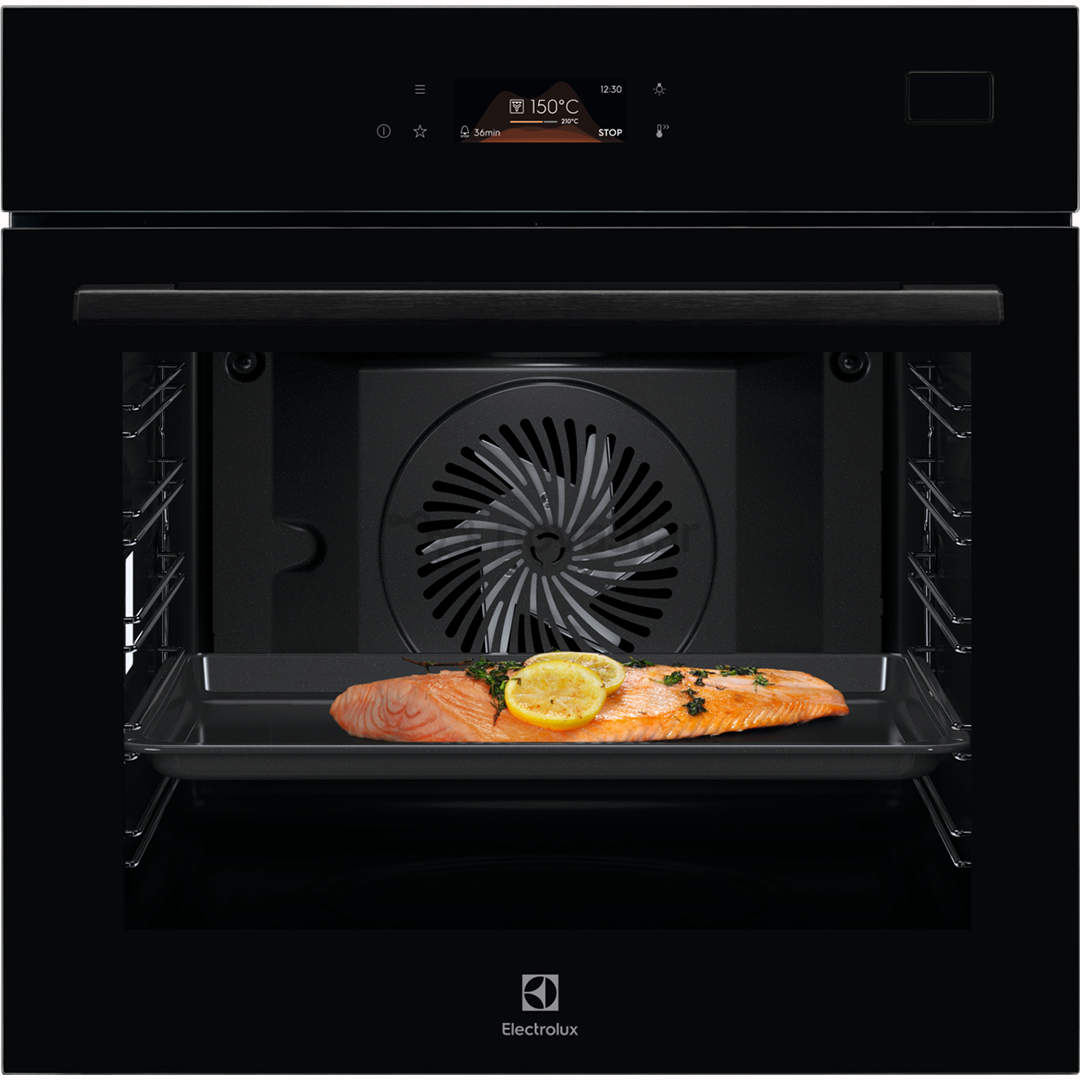 Electrolux 800 Series MealAssist, 70 л, черный - Интегрируемый паровой духовой шкаф