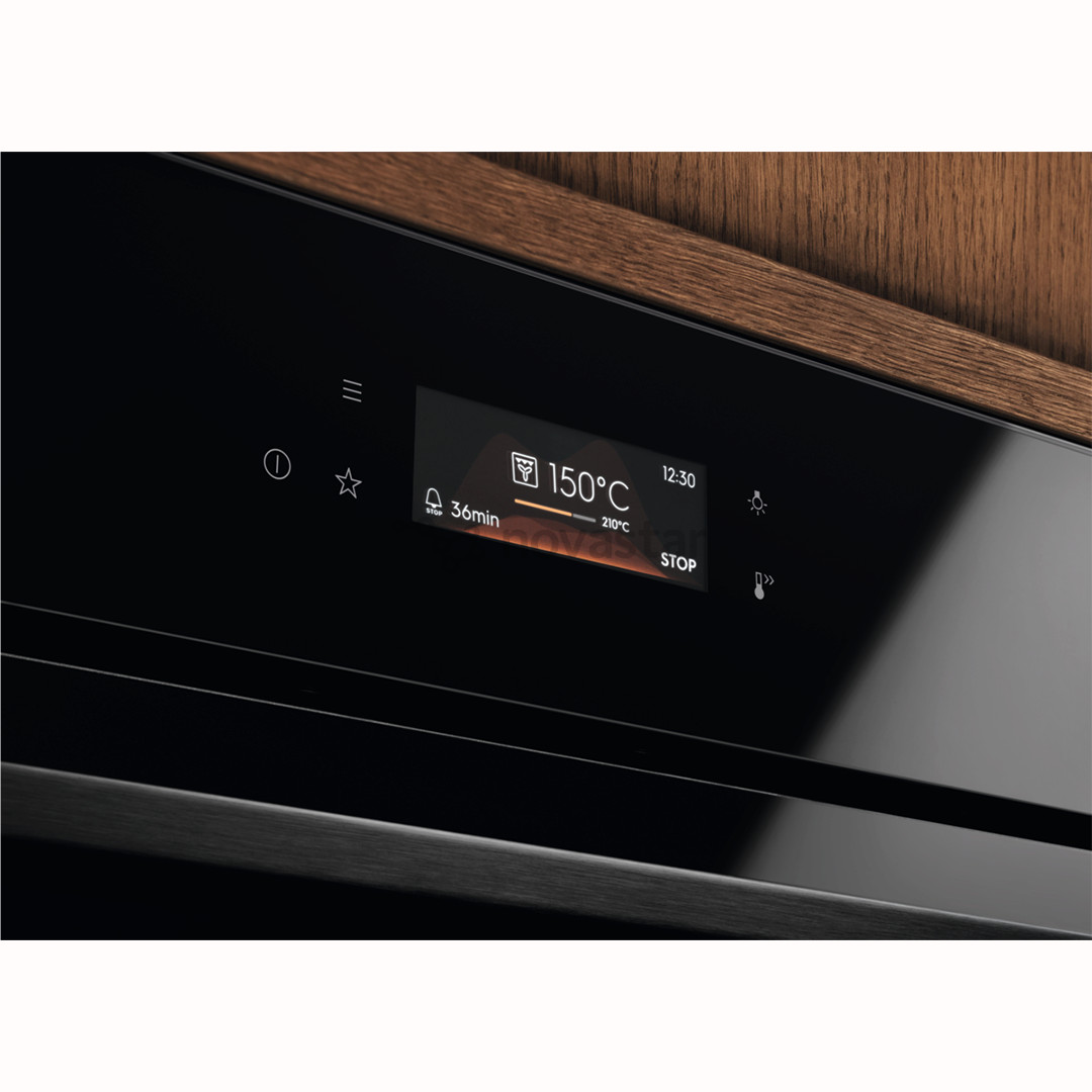 Electrolux 800 Series MealAssist, 70 L, juoda - Įmontuojama garinė orkaitė