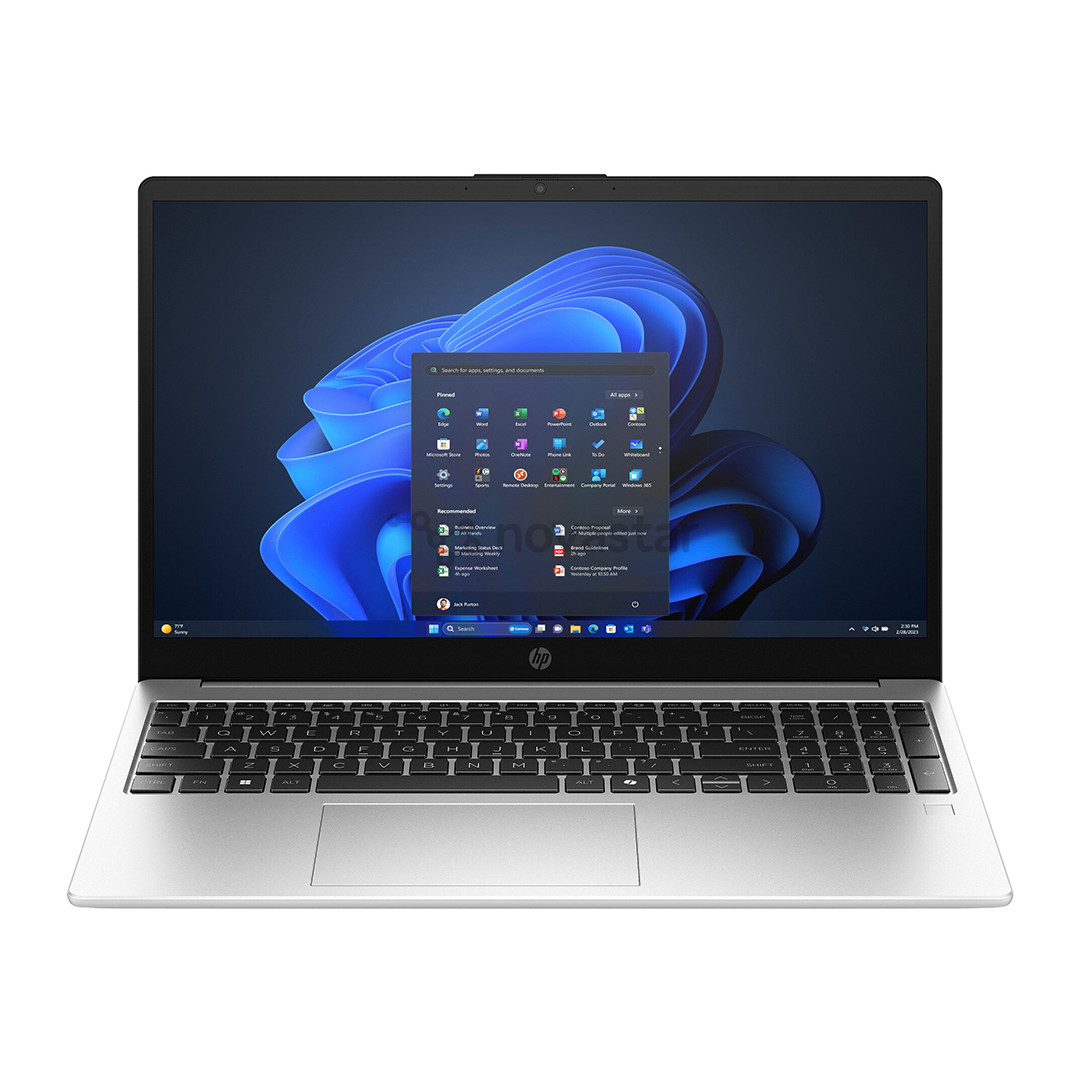 HP 250R G10, 15,6'', SVA, Core 5, 32 GB, 512 GB, ENG, turbo silver - Notebook AD1T9ET-32GB