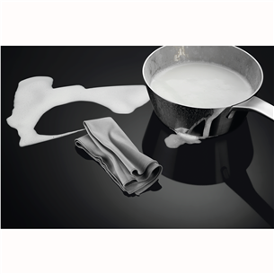 AEG 5000 Series, Hob2Hood, width 59 cm, black - Built-in induction hob