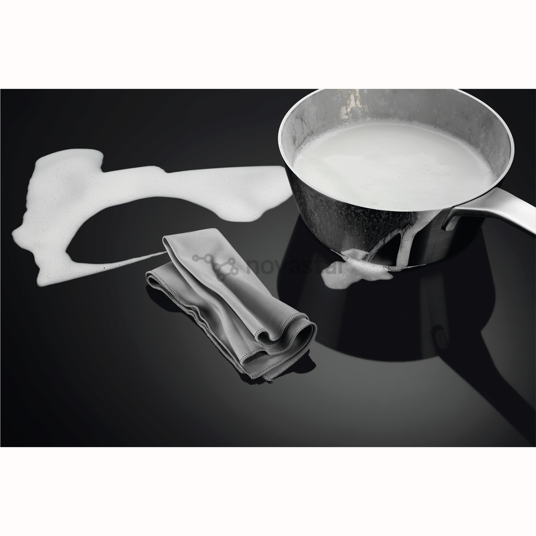 AEG 5000 Series, Hob2Hood, width 59 cm, black - Built-in induction hob