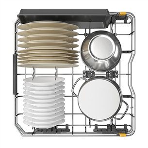 Whirlpool, 6th Sense, 16 komplektų talpa, plotis 60 cm - Įmontuojama indaplovė