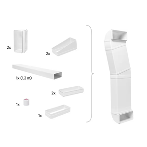 AEG/Electrolux - Montavimo rinkinys gartraukiui M2CKCF01C