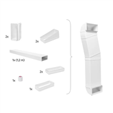 AEG/Electrolux - Montavimo rinkinys gartraukiui
