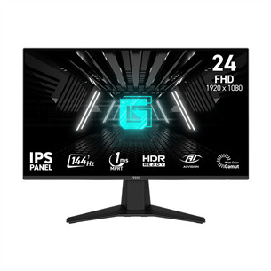 MSI G242L E14, 24'', FHD, 144 Hz, juodas - Monitorius 9S6-3BC61T-011