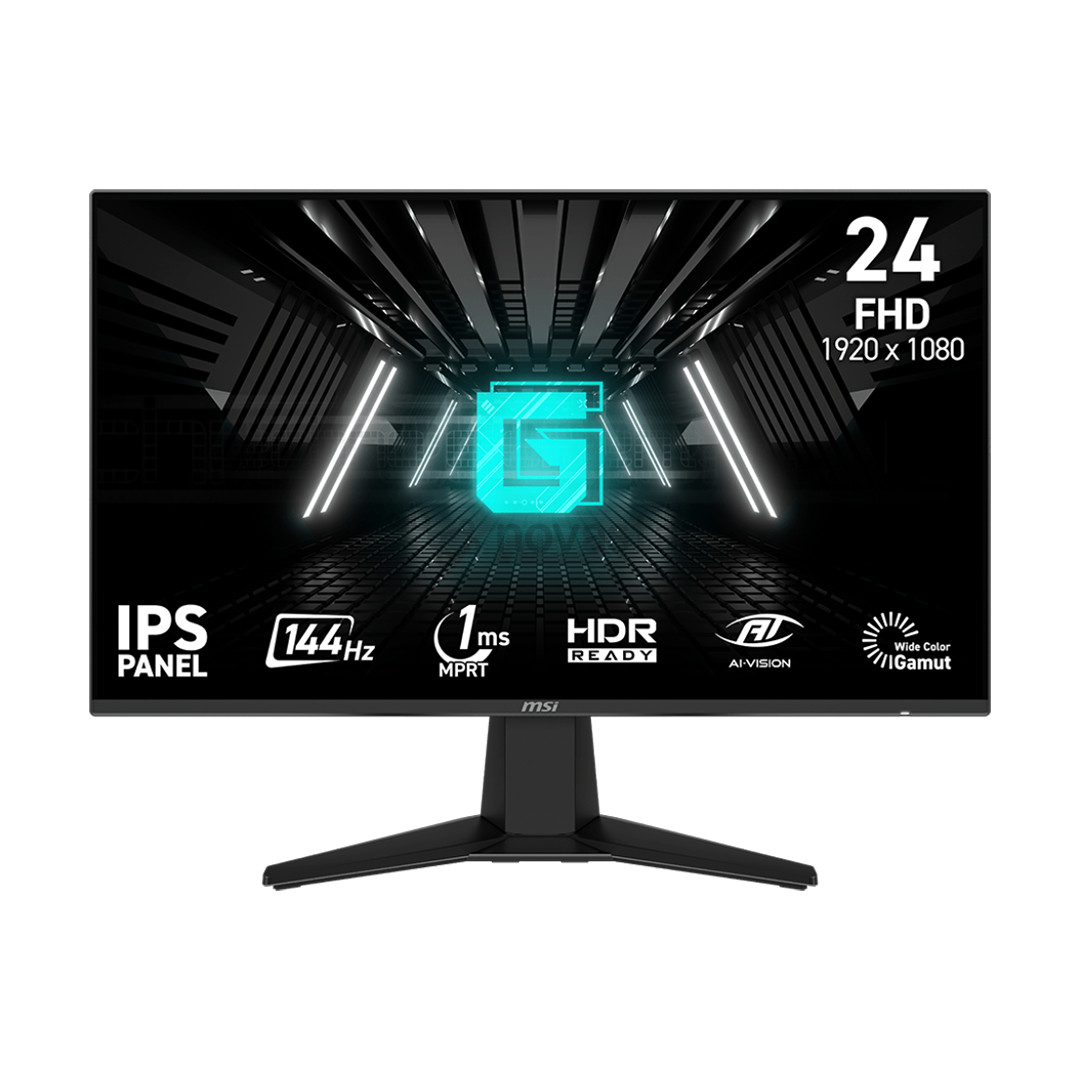 MSI G242L E14, 24'', FHD, 144 Hz, juodas - Monitorius 9S6-3BC61T-011
