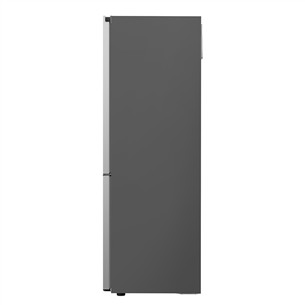LG, NoFrost, 344 L, aukštis 186 cm, sidabro spalvos - Šaldytuvas