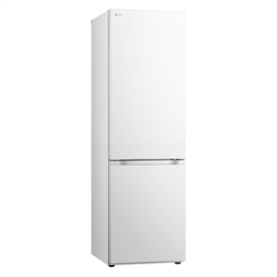 LG NatureFRESH, NoFrost, 344 L, aukštis 186 cm, baltas - Šaldytuvas