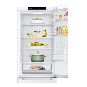 LG NatureFRESH, NoFrost, 344 L, aukštis 186 cm, baltas - Šaldytuvas