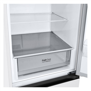 LG NatureFRESH, NoFrost, 344 L, aukštis 186 cm, baltas - Šaldytuvas