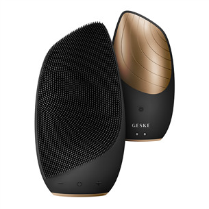 Geske Sonic Thermo Facial Brush | 6 in 1, grey - Facial skincare device