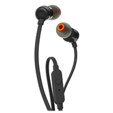 JBL Tune 110, черный - Внутриканальные наушники