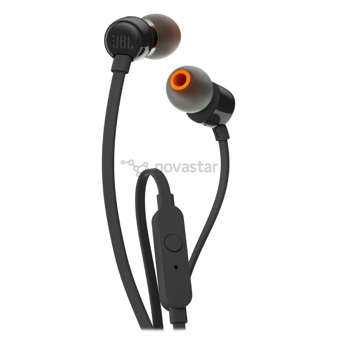 JBL Tune 110, черный - Внутриканальные наушники