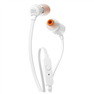 JBL Tune 110, white - In-ear Headphones JBLT110WHTE