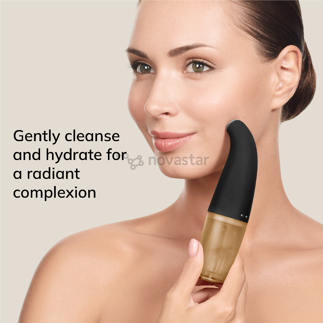 Geske SmartAppGuided, 8-in-1, grey - Aqua-Stream face cleanser