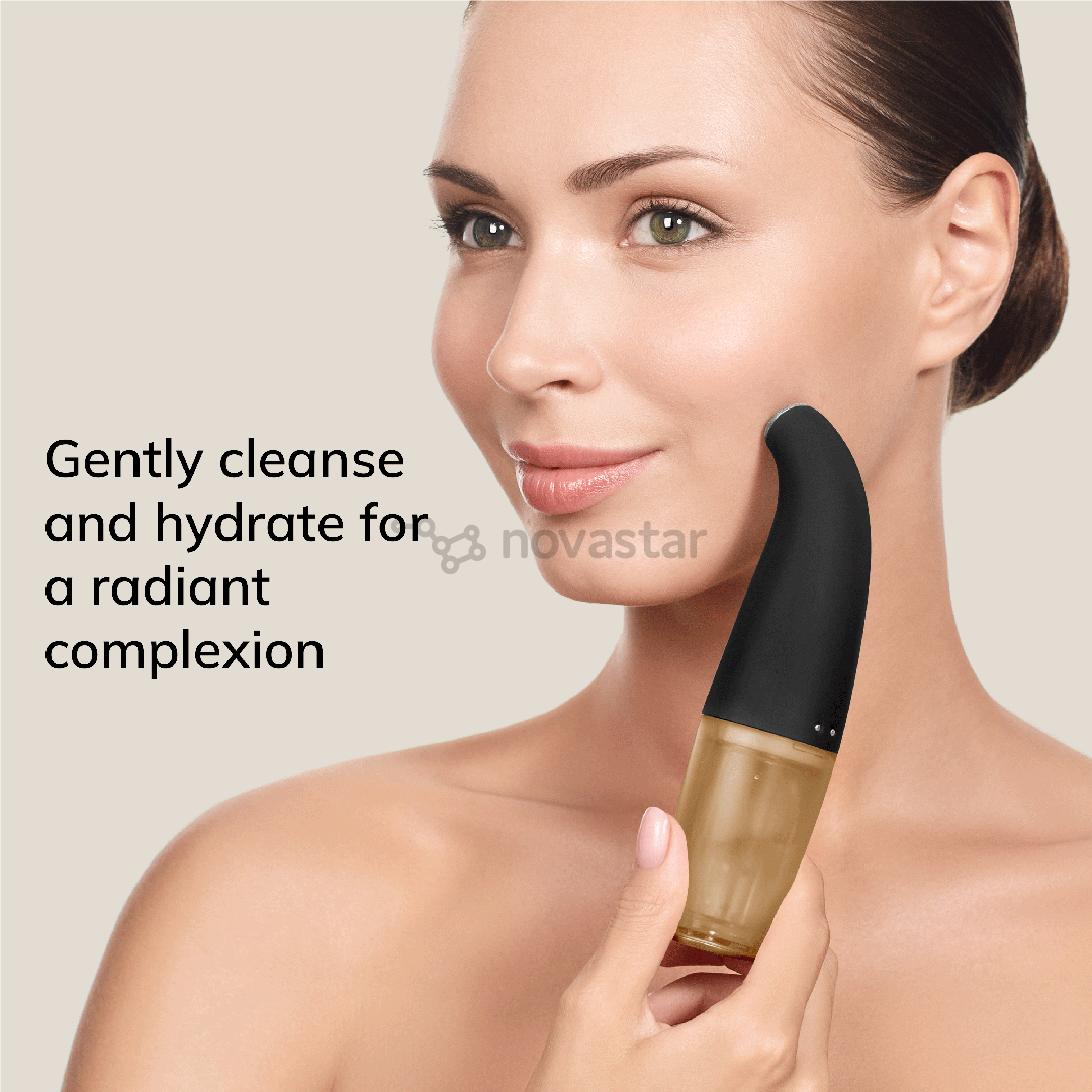 Geske SmartAppGuided, 8-in-1, grey - Aqua-Stream face cleanser