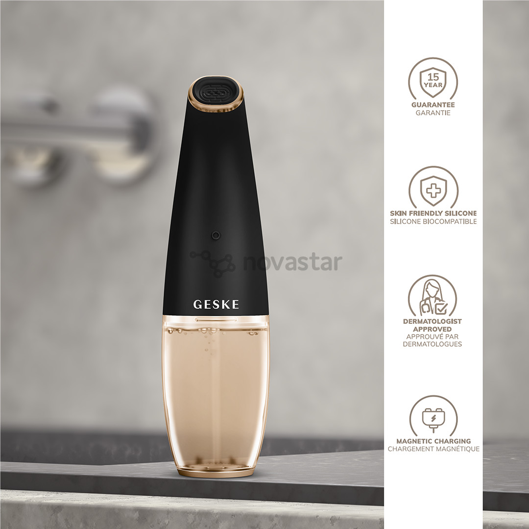 Geske SmartAppGuided, 8-in-1, grey - Aqua-Stream face cleanser