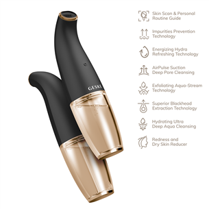 Geske SmartAppGuided, 8-in-1, grey - Aqua-Stream face cleanser