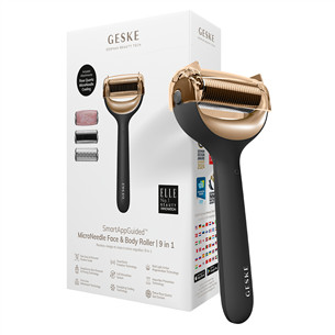 Geske MicroNeedle Face & Body Roller, 9 в 1, серый - Прибор для ухода за лицом MICRONEEDLE
