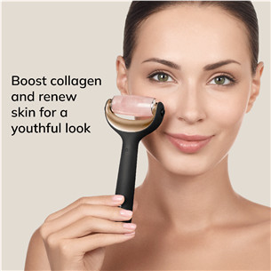 Geske MicroNeedle Face & Body Roller | 9 in 1, grey - Facial skincare device