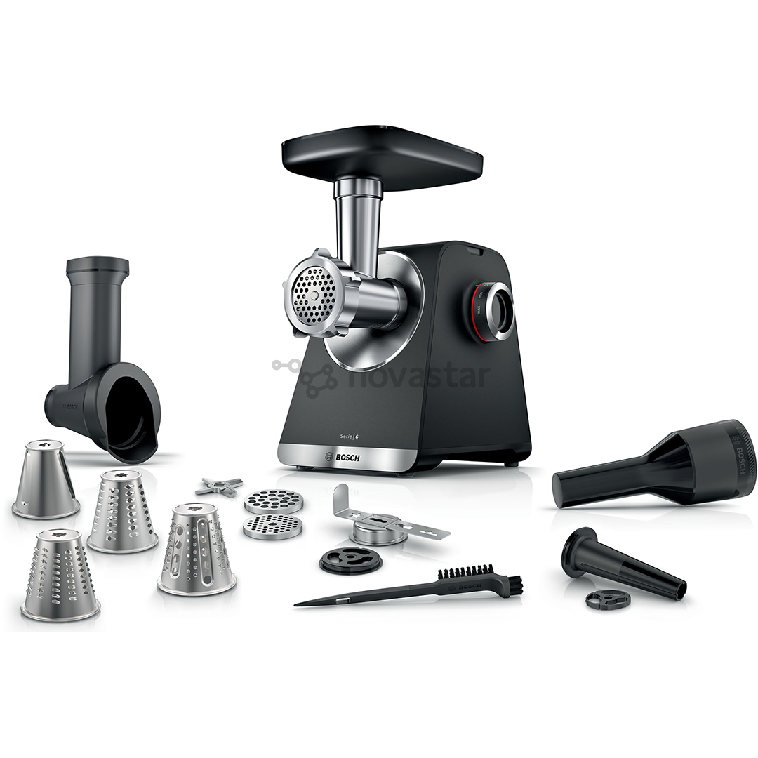 Bosch MultiPower, Series 6, 2100 W, juoda - Mėsmalė