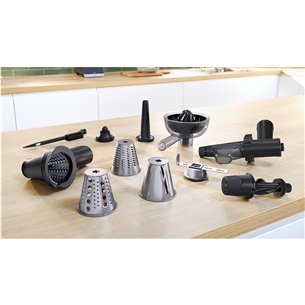 Bosch MultiPower, Series 6, 2100 W, juoda - Mėsmalė