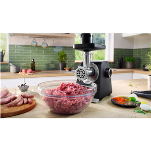 Bosch MultiPower, Series 6, 2100 W, juoda - Mėsmalė