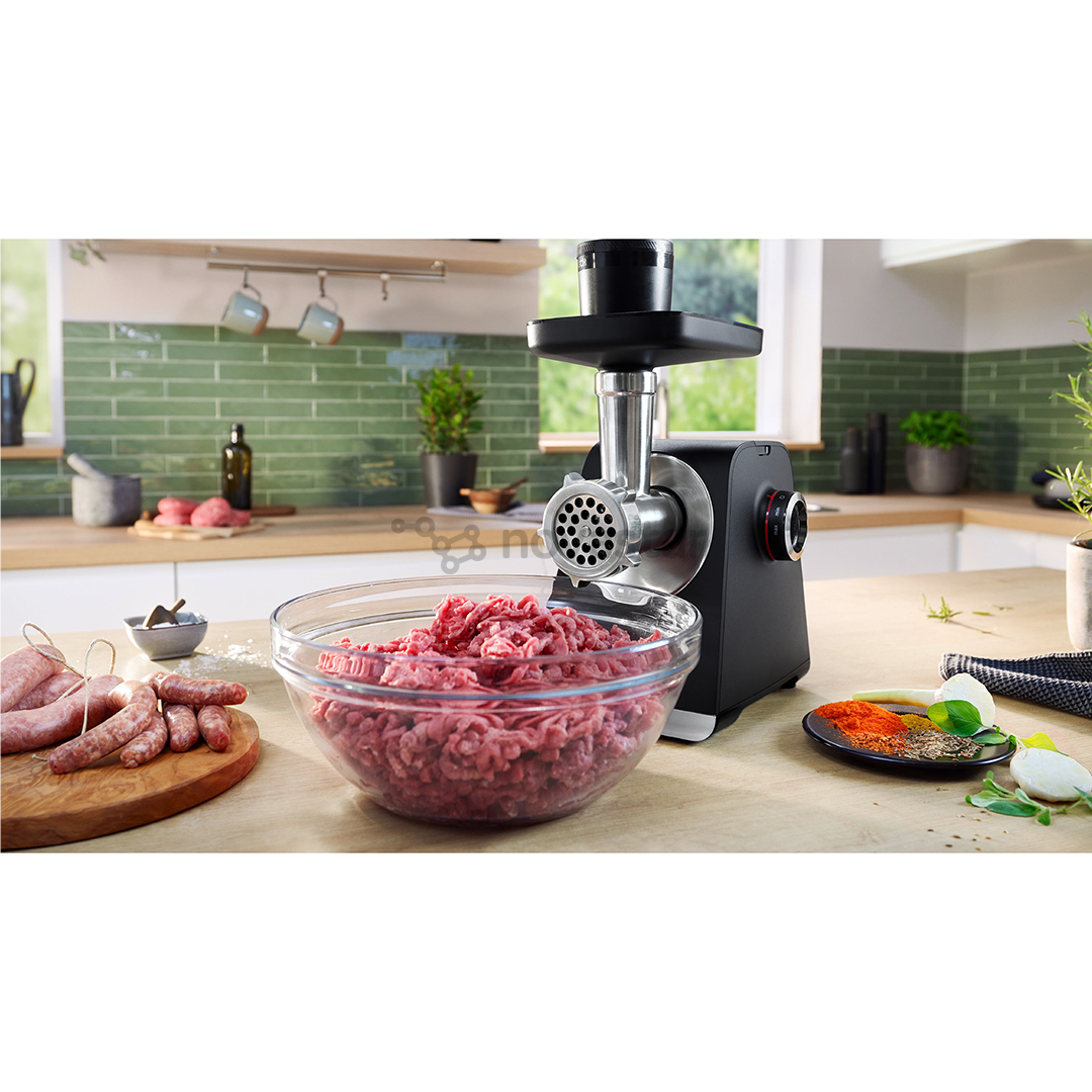 Bosch MultiPower, Series 6, 2100 W, juoda - Mėsmalė