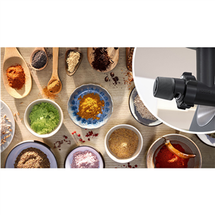 Bosch MultiPower, Series 6, 2100 W, juoda - Mėsmalė