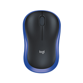 Logitech M185, mėlyna - Belaidė pelė