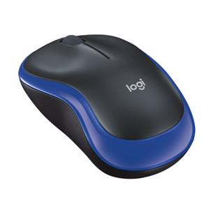 Logitech M185, mėlyna - Belaidė pelė